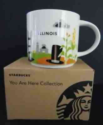 NIB Starbucks 2017 You Are Here YAH Central Southern Illinois Coffee Tea Mug Cup - Sold on eBay Jul 04, 2021 for $26.99