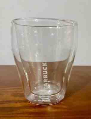 Starbucks Bodum 2012 Double Walled Blown Glass Tumbler Cup 8 oz - Sold on eBay Sep 17, 2021 for $14.99