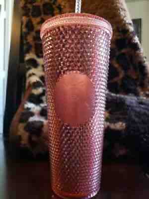 ð??¥ Starbucks Rose Gold Studded Cold Cup 2019 Venti 24oz Tumbler SKU# - Sold on eBay Sep 21, 2021 for $235.00
