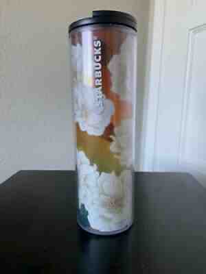 Starbucks rainbow ombre flower hot travel tumbler 2018 16 oz - Sold on eBay Sep 22, 2021 for $18.80