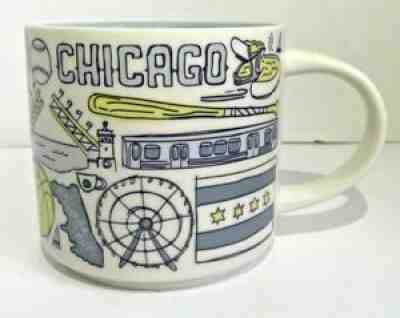 STARBUCKS Been There Series Chicago Gold Coast Windy City Mug 14oz 2019 - Sold on eBay Sep 08, 2021 for $24.99