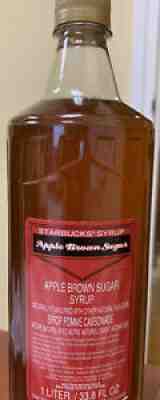 starbucks Fall Apple Brown Sugar Syrup & Sauceï¿¼ - Sold on eBay Sep 22, 2021 for $45.00