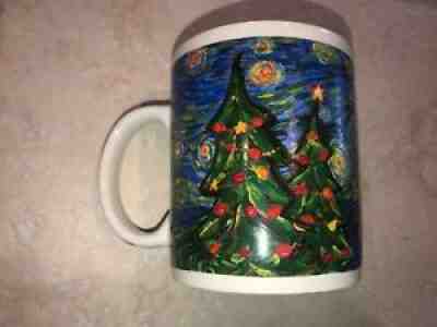 2000 Starbucks Van Gogh Starry Night Christmas Version mug! - Sold on eBay Sep 09, 2021 for $5.00