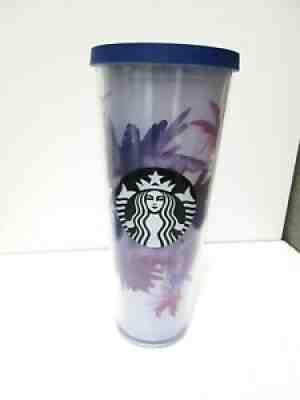 Starbucks 24 oz Venti Cold Cup Tumbler Purple Lavender Watercolor NO STRAW - Sold on eBay Sep 22, 2021 for $49.95