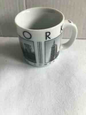 Starbucks Coffee 2005 Barista Mini Mugs City Scenes Series New York Cup Espresso - Sold on eBay Sep 20, 2021 for $6.69