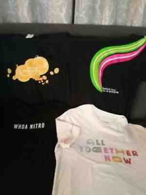Starbucks Lot Of 4 Partner Barista T-Shirts - Nitro, Pride, Refreshers, Blonde - Sold on eBay Jul 01, 2021 for $24.50