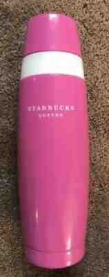 Starbucks Pink 2006 Stainless Steel Metal Bullet 16oz Thermos - Sold on eBay Aug 29, 2021 for $7.99