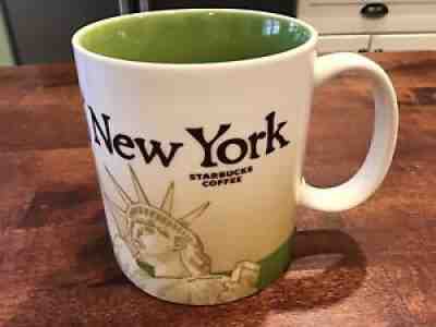 New STARBUCKS Coffee Collector Series NEW YORK Cup Mug, 16 Oz., 2009 - Sold on eBay Sep 21, 2021 for $12.50