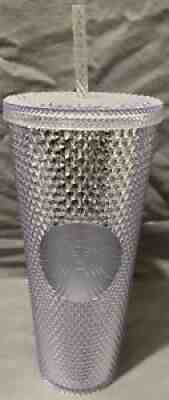 Starbucks Siren CLEAR Rare STUDDED DIAMOND 24oz VENTI Cold Cup TUMBLER New - Sold on eBay Jul 08, 2021 for $34.99