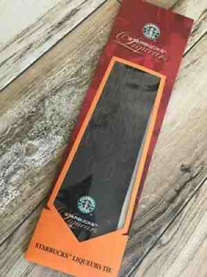 Starbucks Liqueurs Tie 100% Silk New in Package - Sold on eBay Jul 25, 2021 for $5.00