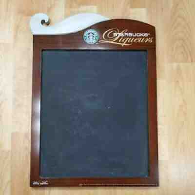 Rare Starbucks Commercial In Store Liqueurs Menu Bar Chalk Board 2005 Used - Sold on eBay Aug 28, 2021 for $199.99