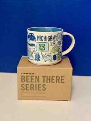 EUC! Starbucks â??Been Thereâ? Mug MICHIGAN 14oz Cup RETIRED w Box - Sold on eBay Jun 25, 2021 for $21.50