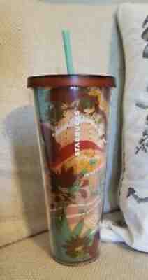 Starbucks Terracotta Desert Acrylic Cold Cup Tumbler 24oz Venti Cactus Summer 19 - Sold on eBay Sep 22, 2021 for $90.00
