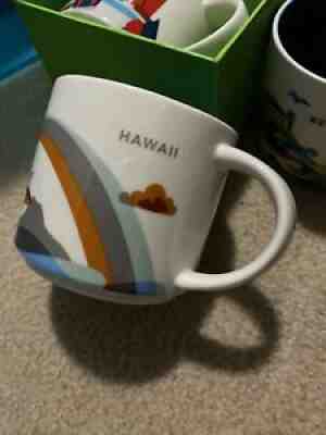 Starbucks Hawaii Coffee Mug You Are Here Collection 14oz Cup 2013 - Sold on eBay Jul 03, 2021 for $8.00