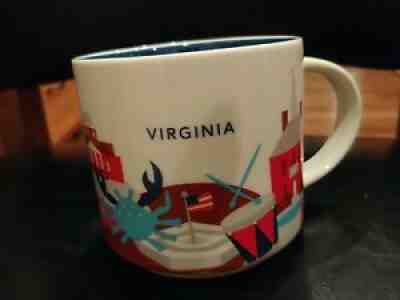 Starbucks You Are Here collection Virginia mug 2014 14 oz EUC - Sold on eBay Sep 12, 2021 for $11.50