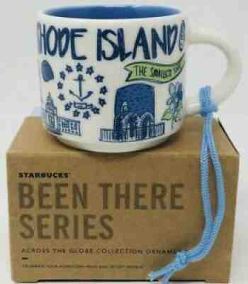 Starbucks â??Been There Seriesâ? Rhode Island Coffee Mug ORNAMENT (2oz.) - Sold on eBay Aug 12, 2021 for $19.95