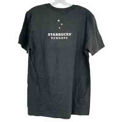 Starbucks Adult M Grey Rewards Tee Shirt T-shirt Hello Free Coffee - Sold on eBay Aug 15, 2021 for $15.99