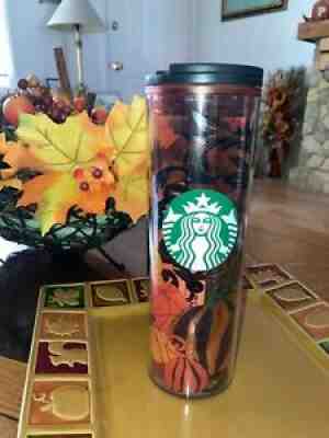 Starbucks new 16oz Halloween Black Cat Fall tumbler cup - Sold on eBay Sep 04, 2021 for $18.00
