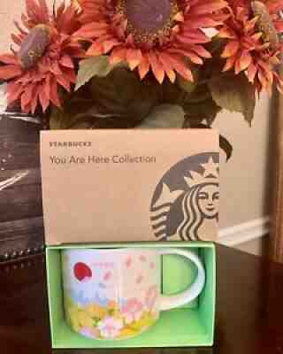 Starbucks Japan Sakura Mar 2019 "You Are Here Collection" Mug 14 Oz W/ SKU & BOX - Sold on eBay Sep 23, 2021 for $22.99
