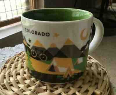 Starbucks Colorado 2015 You Are Here Collector Series Coffee Mug 14 Fluid Ounces - Sold on eBay Aug 02, 2021 for $6.80