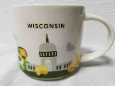 Starbucks Wisconsin 2017 You Are Here Collection Coffee Mug 14 oz. - Sold on eBay Aug 25, 2021 for $16.99