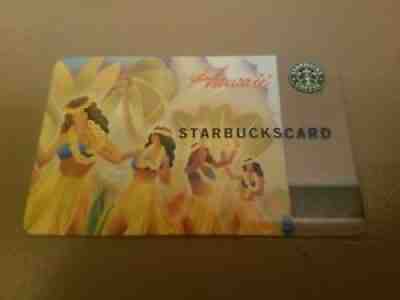 2004 STARBUCKS Hawaii HULA Girls Gift Card 1st Version Excellent Used? PIN Good - Sold on eBay Sep 23, 2021 for $5.00