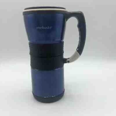 NO LID! Starbucks 2004 Stainless Steel Double Wall Tumbler 16oz Rubber Clip Grip - Sold on eBay Jun 28, 2021 for $17.95