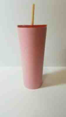 Starbucks soft matte pink 16oz tumbler - Sold on eBay Sep 23, 2021 for $74.97