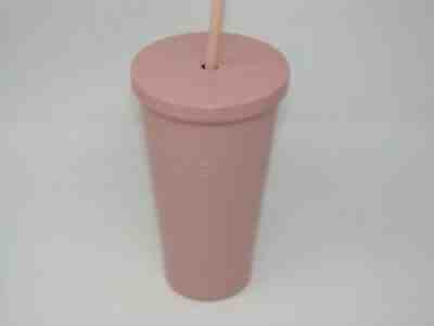 2017 Starbucks Matte Pink Stainless Steel 16 oz Grande Tumbler Cup ** Cold - Sold on eBay Sep 23, 2021 for $36.99