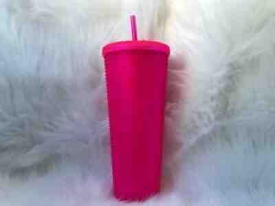 starbucks studded pink tumbler 2021 venti. Soft touch. 24 ounce. Brand new w/tag - Sold on eBay Sep 24, 2021 for $21.00