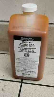 Starbucks Pumpkin Spice Sauce / Syrup ! limited time ! - Sold on eBay Sep 24, 2021 for $51.00