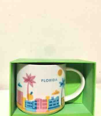 Starbucks You Are Here Mugs Florida 14oz - Sold on eBay Jul 07, 2021 for $11.99