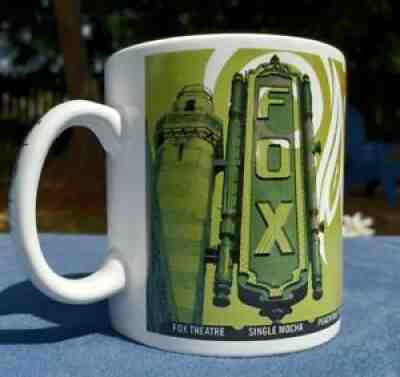 Starbucks Atlanta City Coffee Collector's Fox Theatre Peachtree1999 20oz mug - Sold on eBay Aug 22, 2021 for $9.50