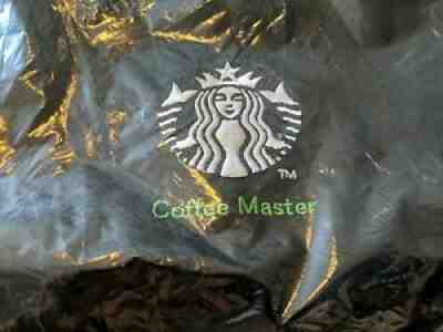 Collectible Original Packaged Starbucks Coffee Master Barista Apron - Sold on eBay Sep 22, 2021 for $79.99