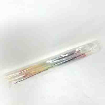 Starbucks Rainbow Stripe Cold Cup Straw Set of 2 Summer 2019 NEW Sealed Reusable - Sold on eBay Jul 29, 2021 for $7.56