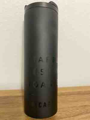 Starbucks Reserve Roastery Chicago Matte Black Tumbler 16 oz - Sold on eBay Aug 21, 2021 for $20.00