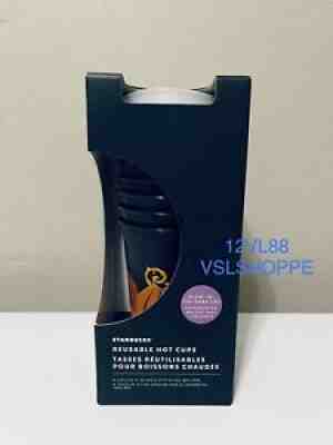 NEW - Starbucks - Reusable Hot Cups - 6 Pack - 2021 Halloween - Glow in the Dark - Sold on eBay Sep 23, 2021 for $34.88