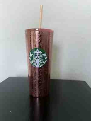 Starbucks Pink Marble stainless steel Grande 16 oz Tumbler - Sold on eBay Jul 24, 2021 for $20.00
