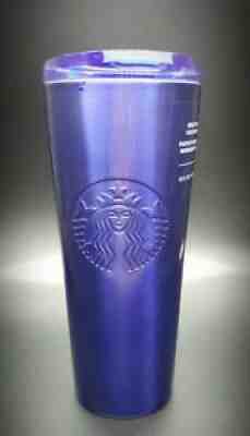 Starbucks 2021 Summer Cobalt Blue Grande 16 Oz. Stainless-Steel Tumbler - Sold on eBay Jul 25, 2021 for $30.29