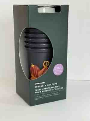 Starbucks Halloween 2021 Reusable 6 Pack Hot Cups - Sold on eBay Sep 08, 2021 for $40.00