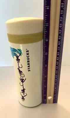 STARBUCKS 2015 Thermos Metal Coffee ToGo Cup Purple Teal Year Of The Monkey 10oz - Sold on eBay Sep 19, 2021 for $15.99