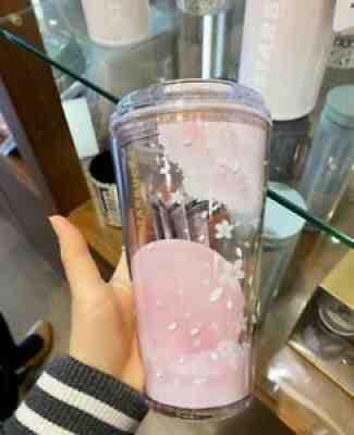 Starbucks Korea 2021 Bling blossom to go tumbler 473ml / 16oz Cherry blossom MD - Sold on eBay Sep 07, 2021 for $31.99