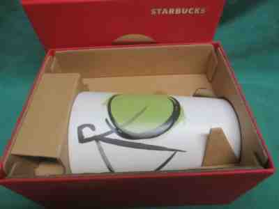 Starbucks Coffee Mug 2015 Dot Collection Green Bicycle Bike 16 Oz NIB NOS - Sold on eBay Sep 17, 2021 for $26.95