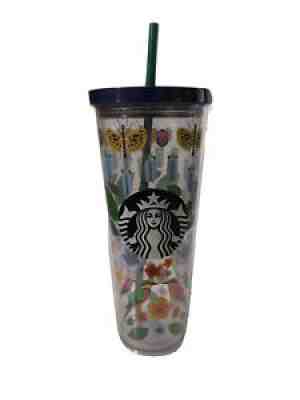 Starbucks Spring Birds Beetles Flowers Tall Tumbler 24 OZÂ Venti Rare Lid Straw - Sold on eBay Sep 04, 2021 for $89.95