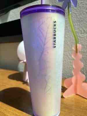 Starbucks Purple Frosted Soft Touch Spiderweb Tumbler Halloween 2021 - Sold on eBay Sep 24, 2021 for $188.00