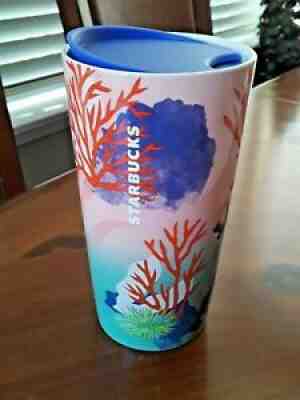 ð??¸ NEW HAWAIIAN Starbucks 2021 Spring Floral/Coral Ceramic Tumbler Mug ð??¸ - Sold on eBay Aug 11, 2021 for $45.00