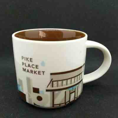 Starbucks 2015 "You Are Here" Collection PIKE PLACE MARKET 14oz Coffee Mug CupÂ  - Sold on eBay Aug 08, 2021 for $9.88