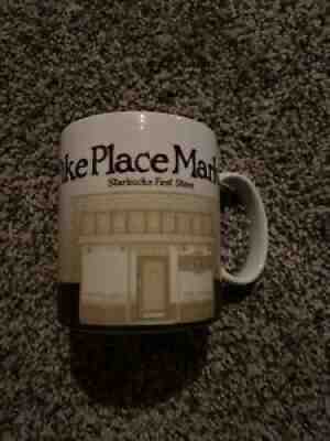 2011 Starbucks Pike Place Market Starbucks First Store Coffee Mug Cup 16 Oz - Sold on eBay Aug 10, 2021 for $10.00