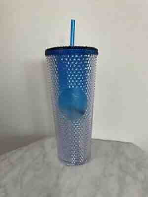 Starbucks Korea 2021 Shine Blue Ombre Bling Stud Cold Cup 710ml Summer Limited - Sold on eBay Sep 18, 2021 for $69.00