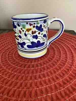 Starbucks by Sambuco Coffee Mug CUP Hand Painted in Italy Bird Floral Design - Sold on eBay Aug 05, 2021 for $15.00